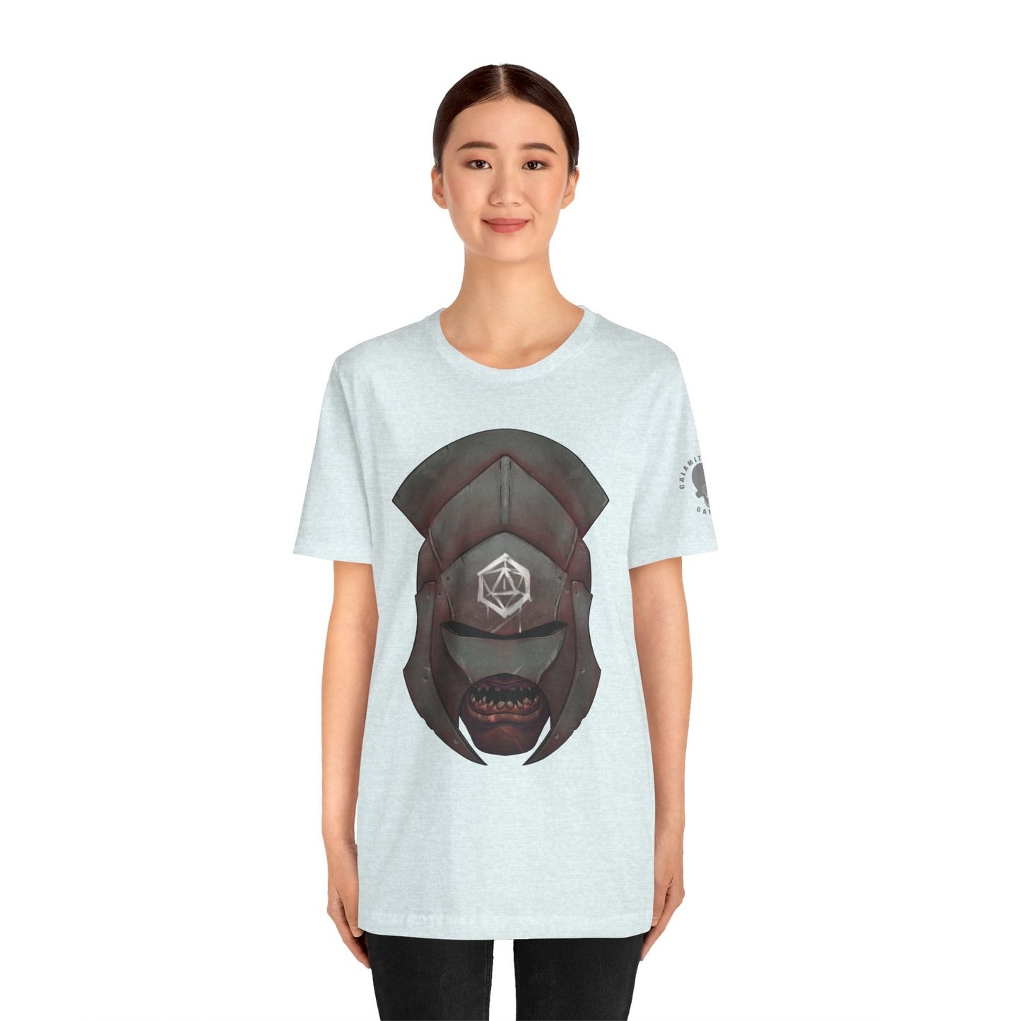 Orc white Hand Warrior Helmet T-Shirt
