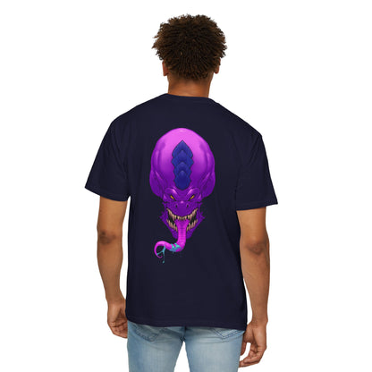 Purple Licky Alien Graphic Tee