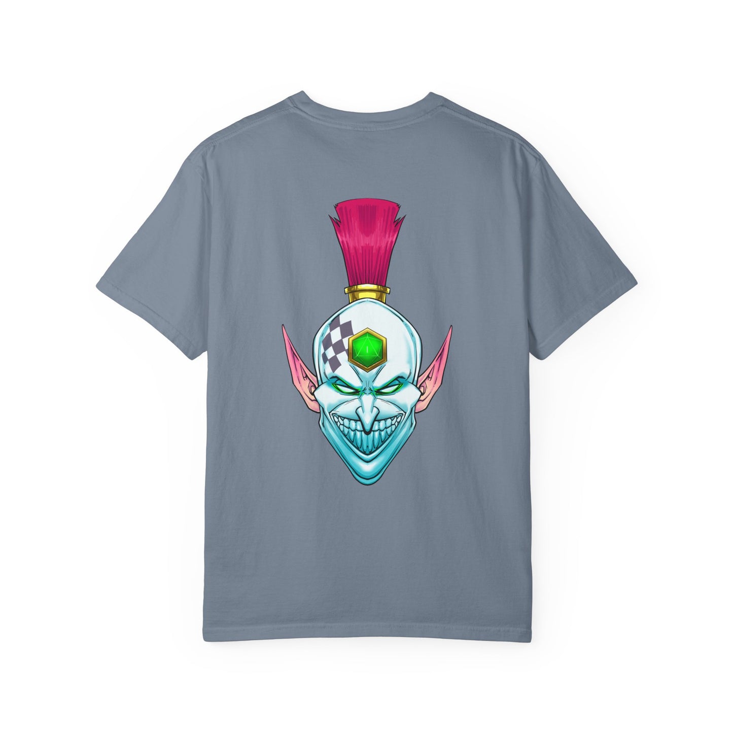 Laughing Elf Mask Graphic T-Shirt