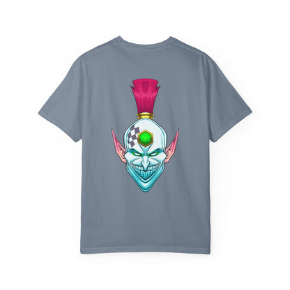 Laughing Elf Mask Graphic T-Shirt