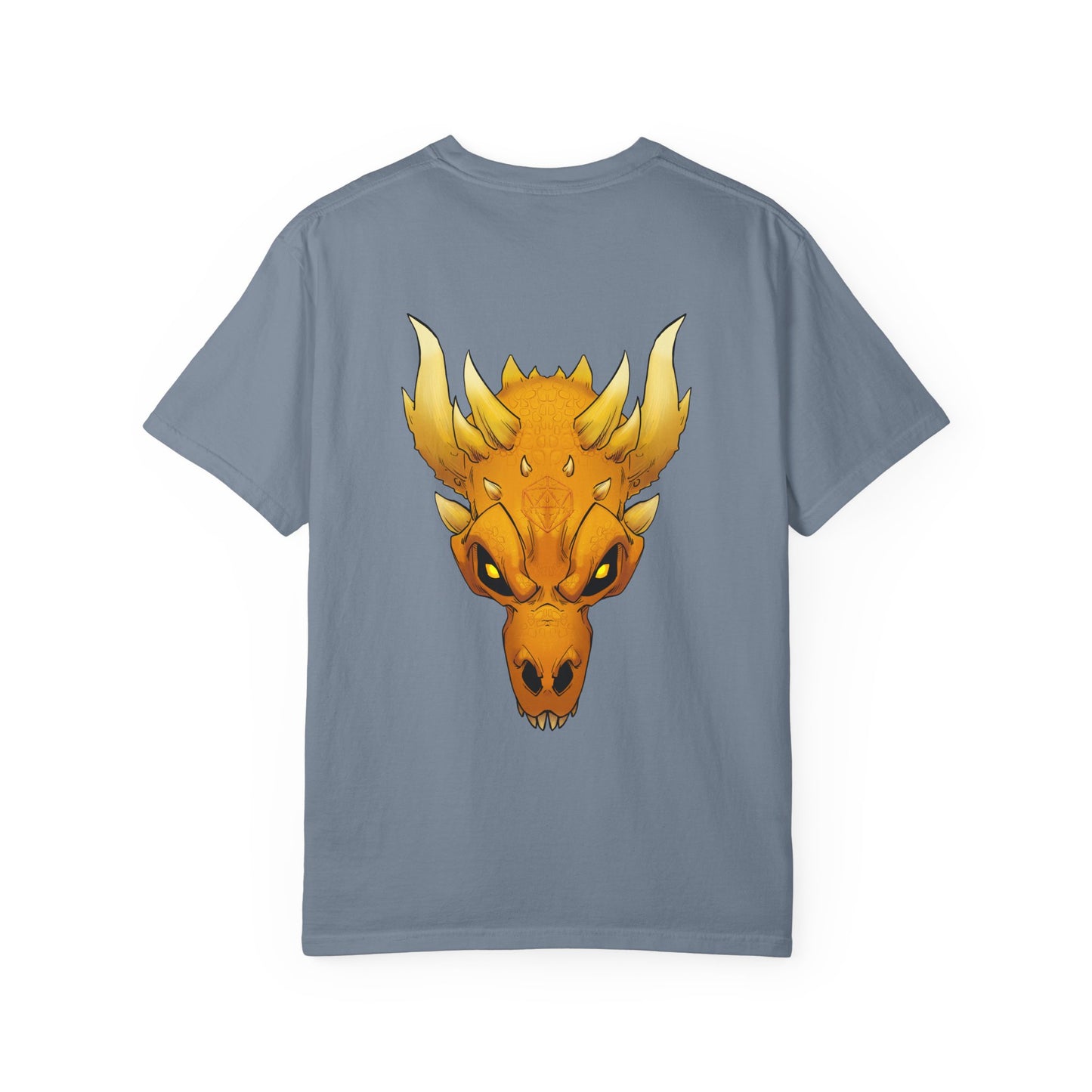 Golden Dragon Skull T-Shirt — Mythic Beast Graphic Tee