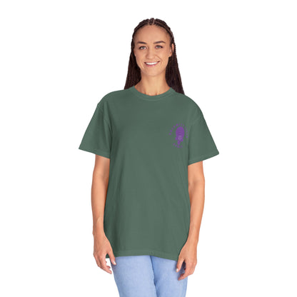 Purple Licky Alien Graphic Tee