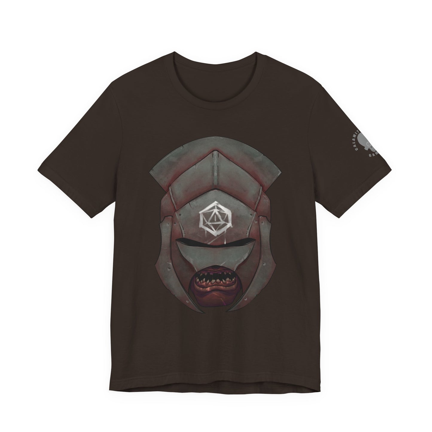 Orc white Hand Warrior Helmet T-Shirt