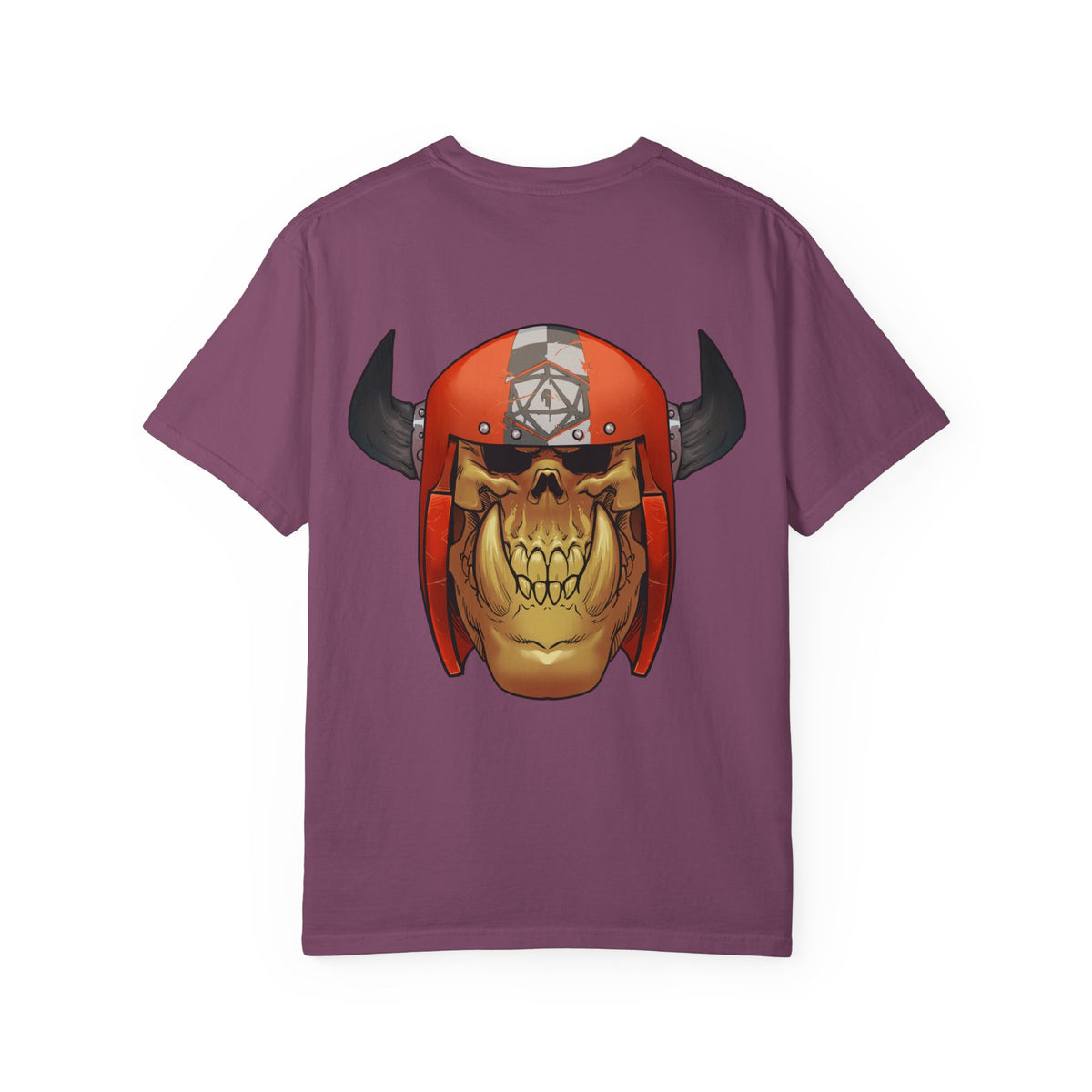 Orc Skull Helmet T‑Shirt — Graphic Tee