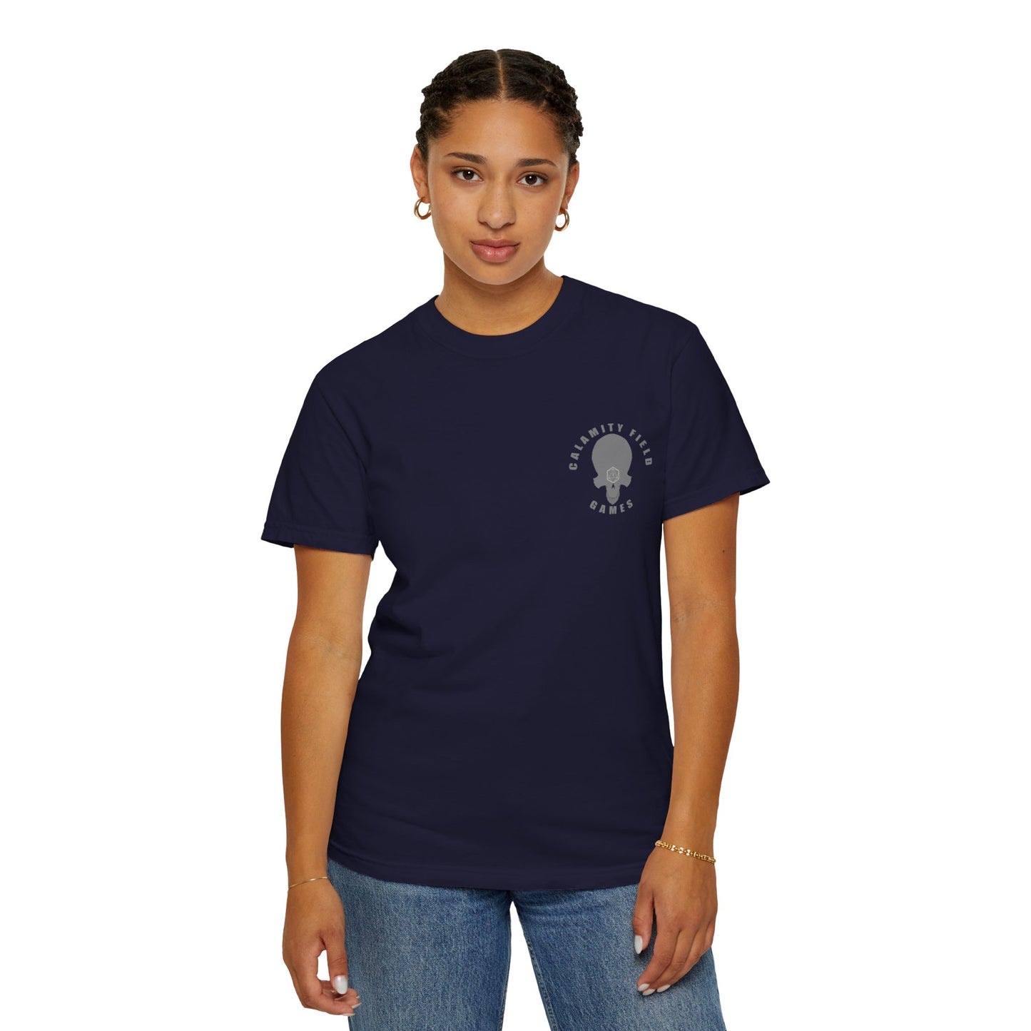 Purple Dragon Head Graphic T-Shirt