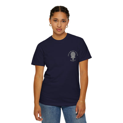 Purple Dragon Head Graphic T-Shirt