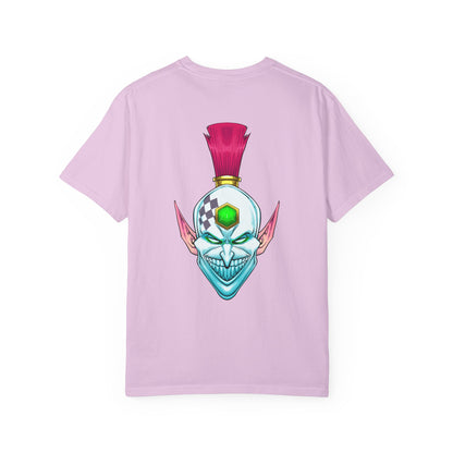 Laughing Elf Mask Graphic T-Shirt