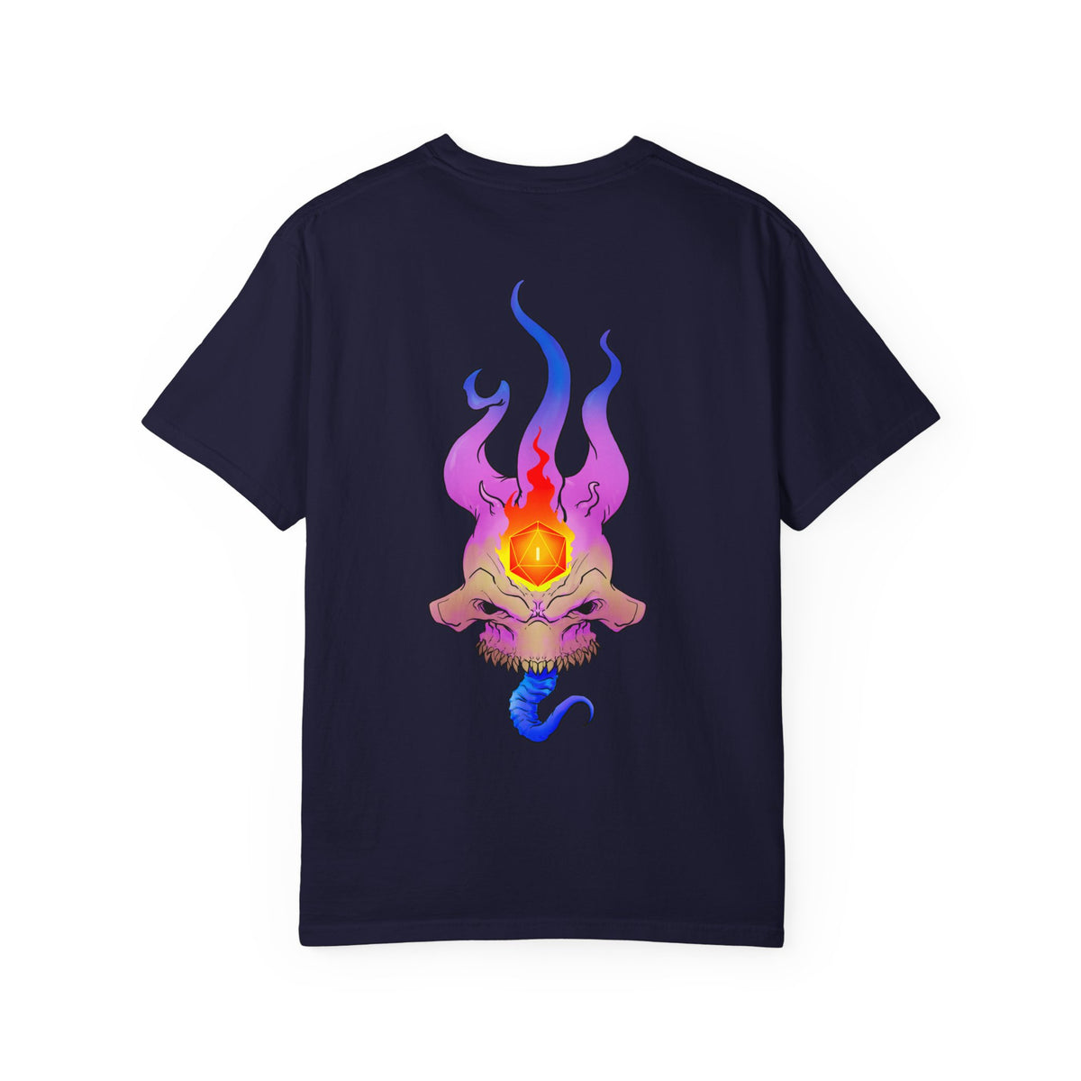 Magic Fiend Skull T-Shirt — Brand Small Chest Logo