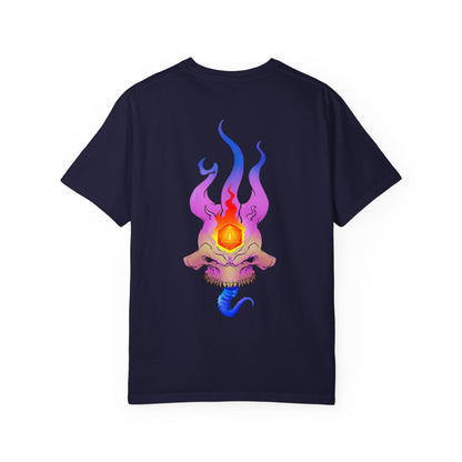 Magic Fiend Skull T-Shirt — Brand Small Chest Logo