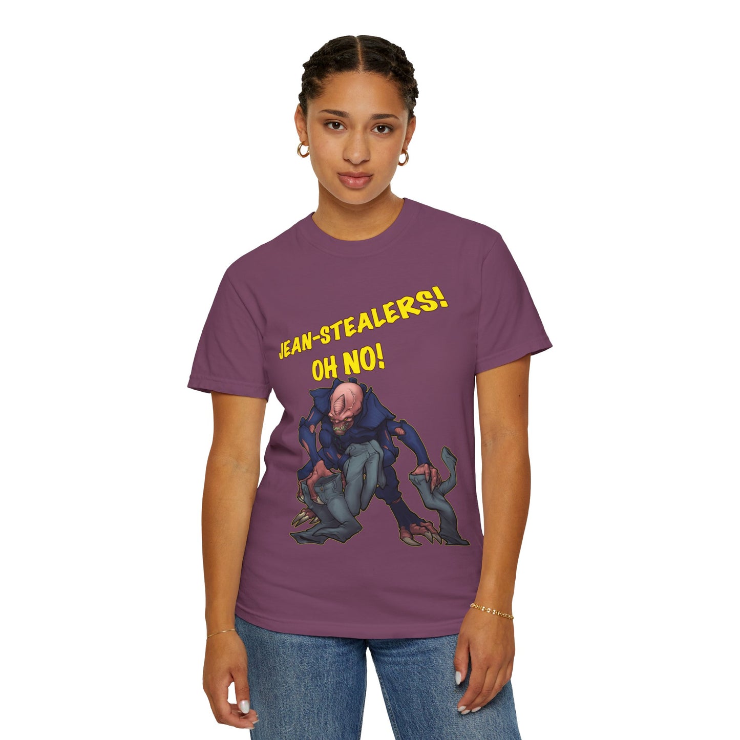 'Jean-Stealers! Oh No!' Graphic Tee