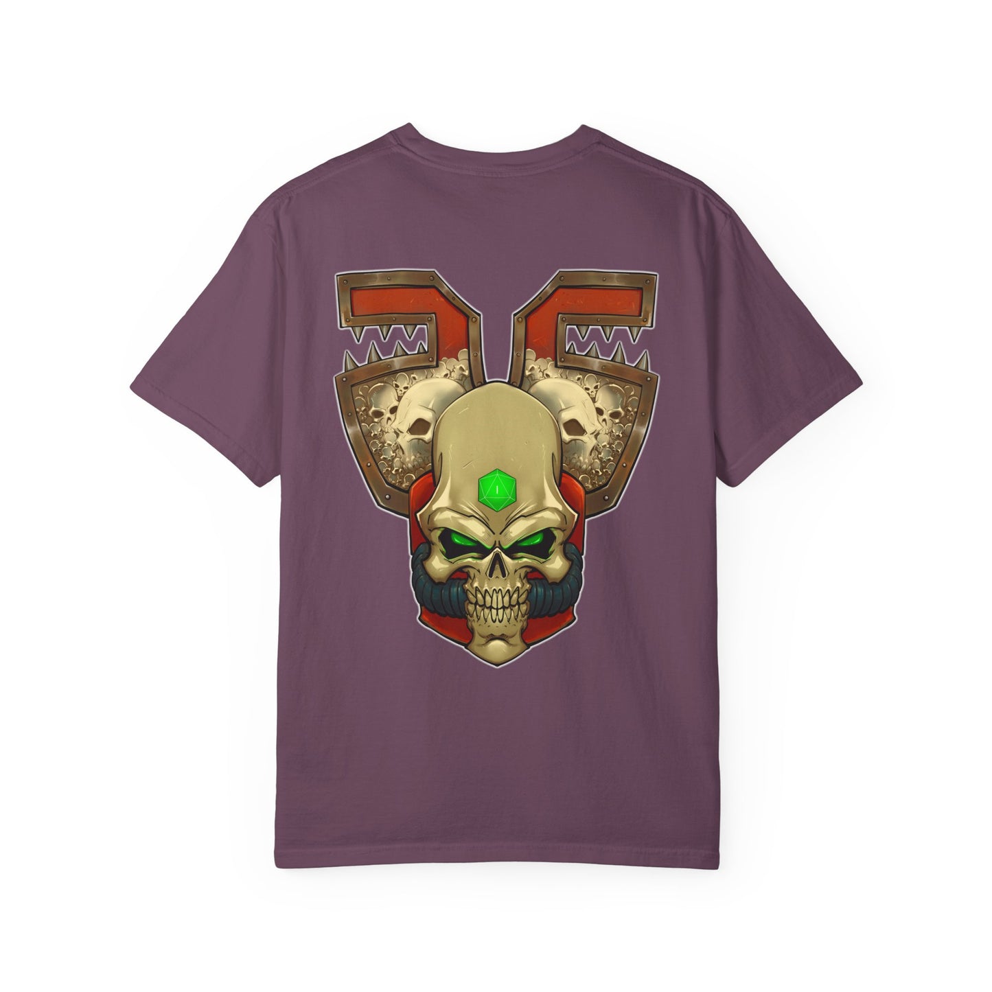 Rage Skull Helmet- Graphic T-Shirt