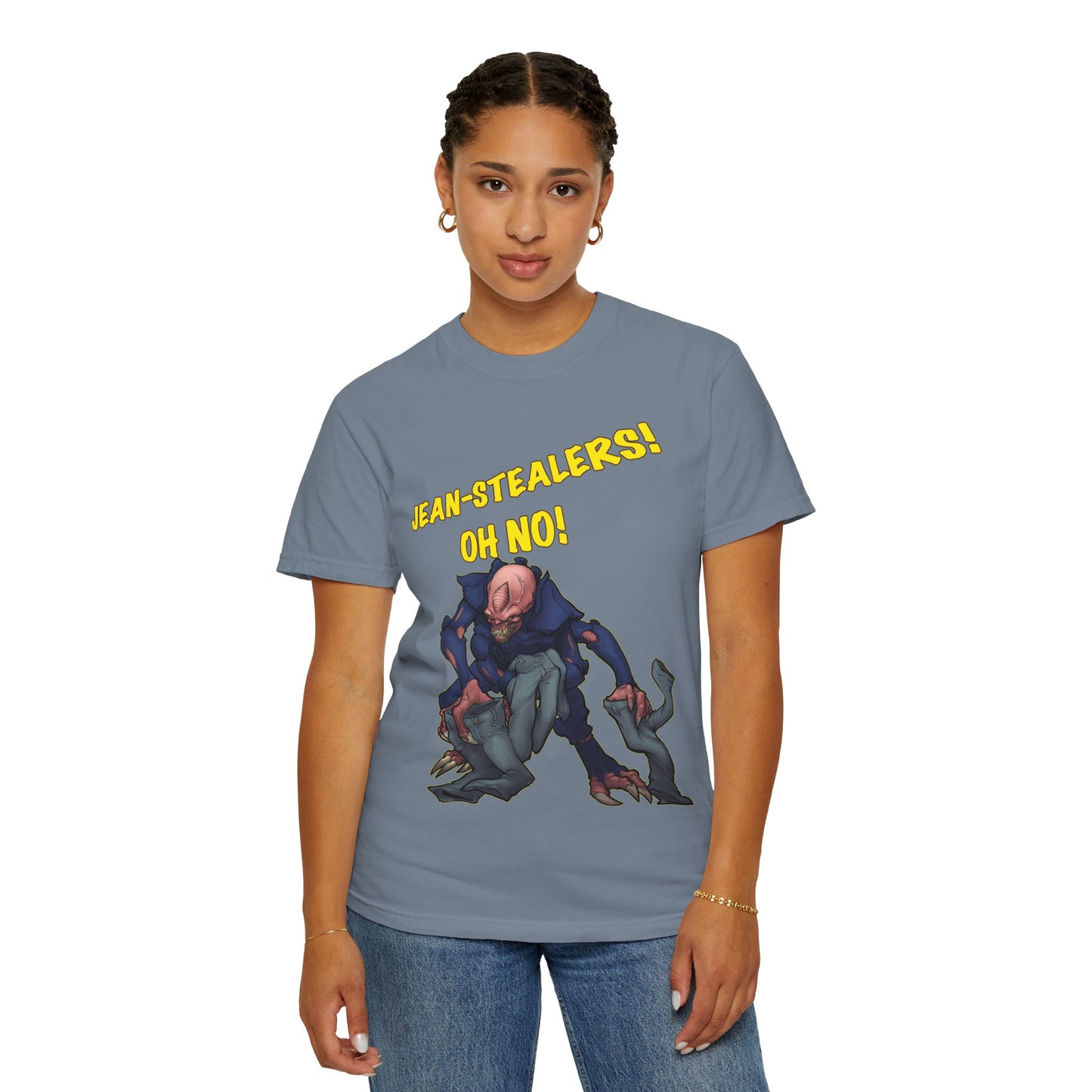 'Jean-Stealers! Oh No!' Graphic Tee