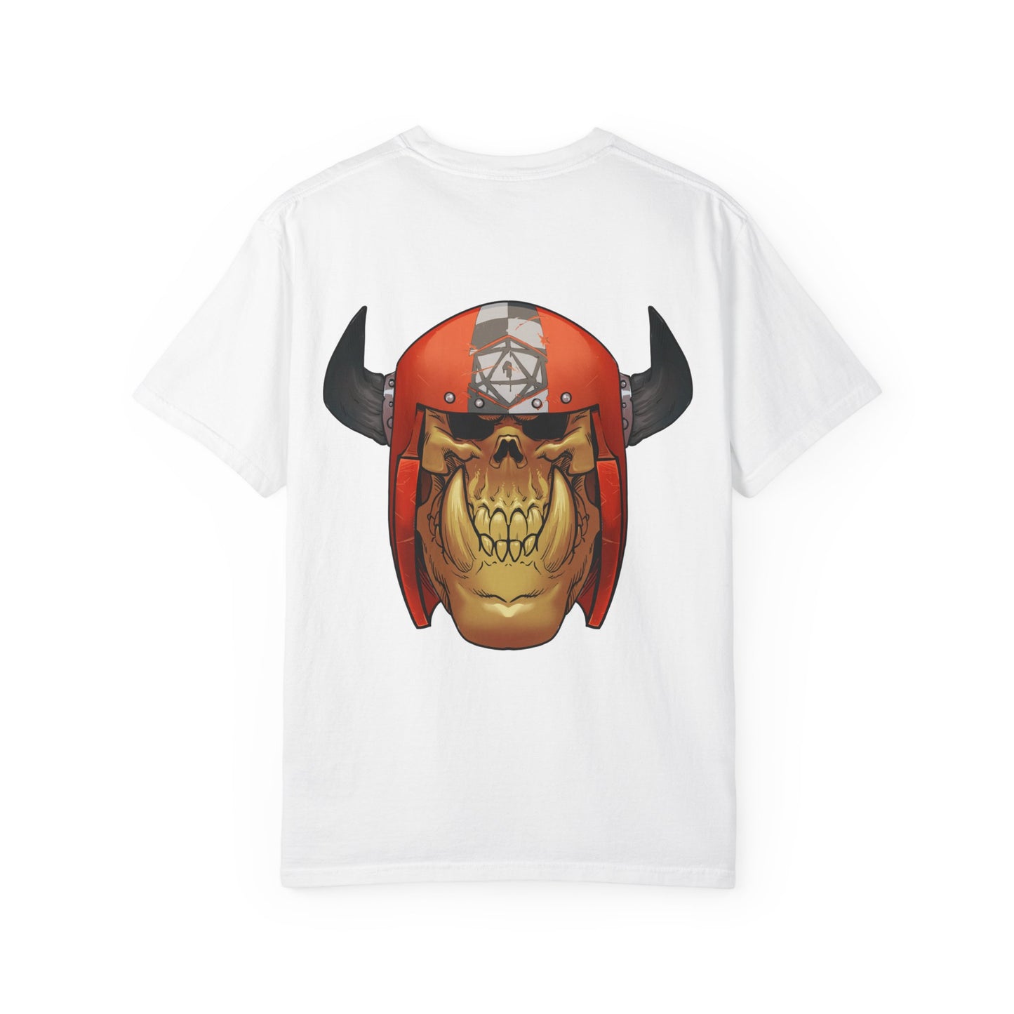 Orc Skull Helmet T‑Shirt — Graphic Tee