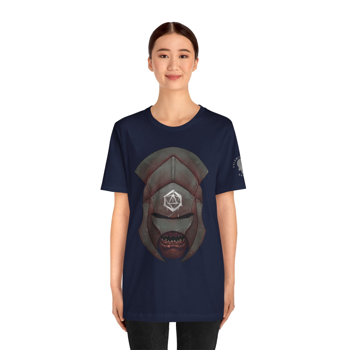 Orc white Hand Warrior Helmet T-Shirt