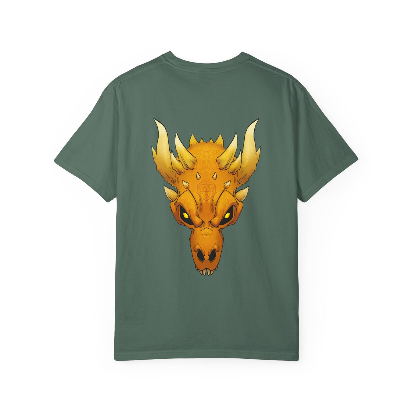 Golden Dragon Skull T-Shirt — Mythic Beast Graphic Tee