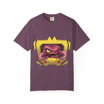 Retro Alien Brain Tee — Neon Sci‑Fi Monster Graphic T-Shirt