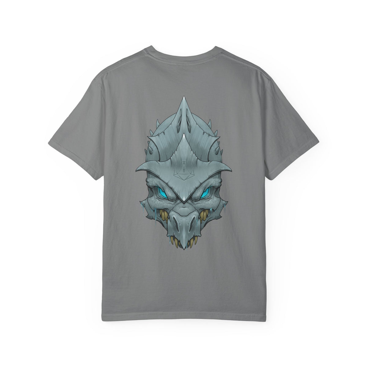 Frost Dragon Skull Graphic T-Shirt