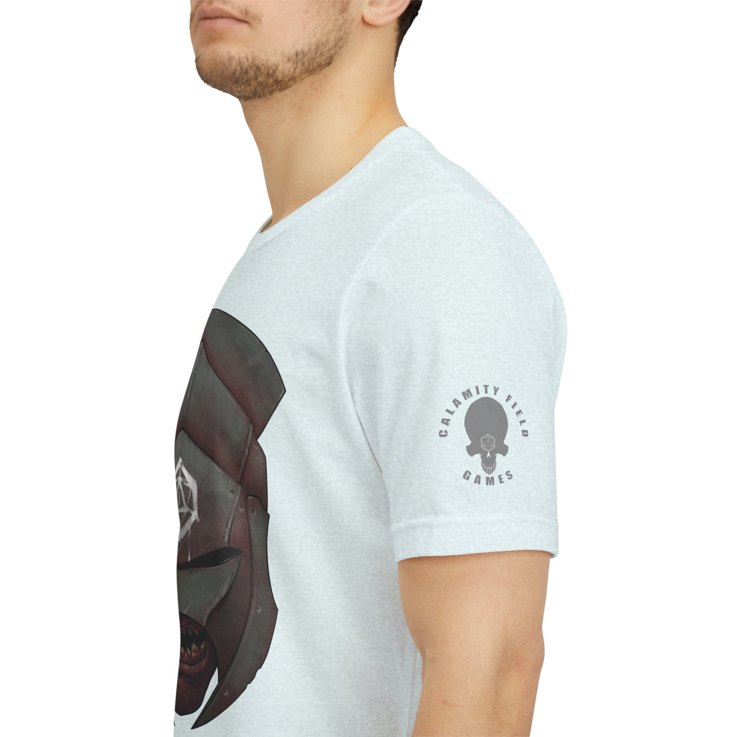 Orc white Hand Warrior Helmet T-Shirt