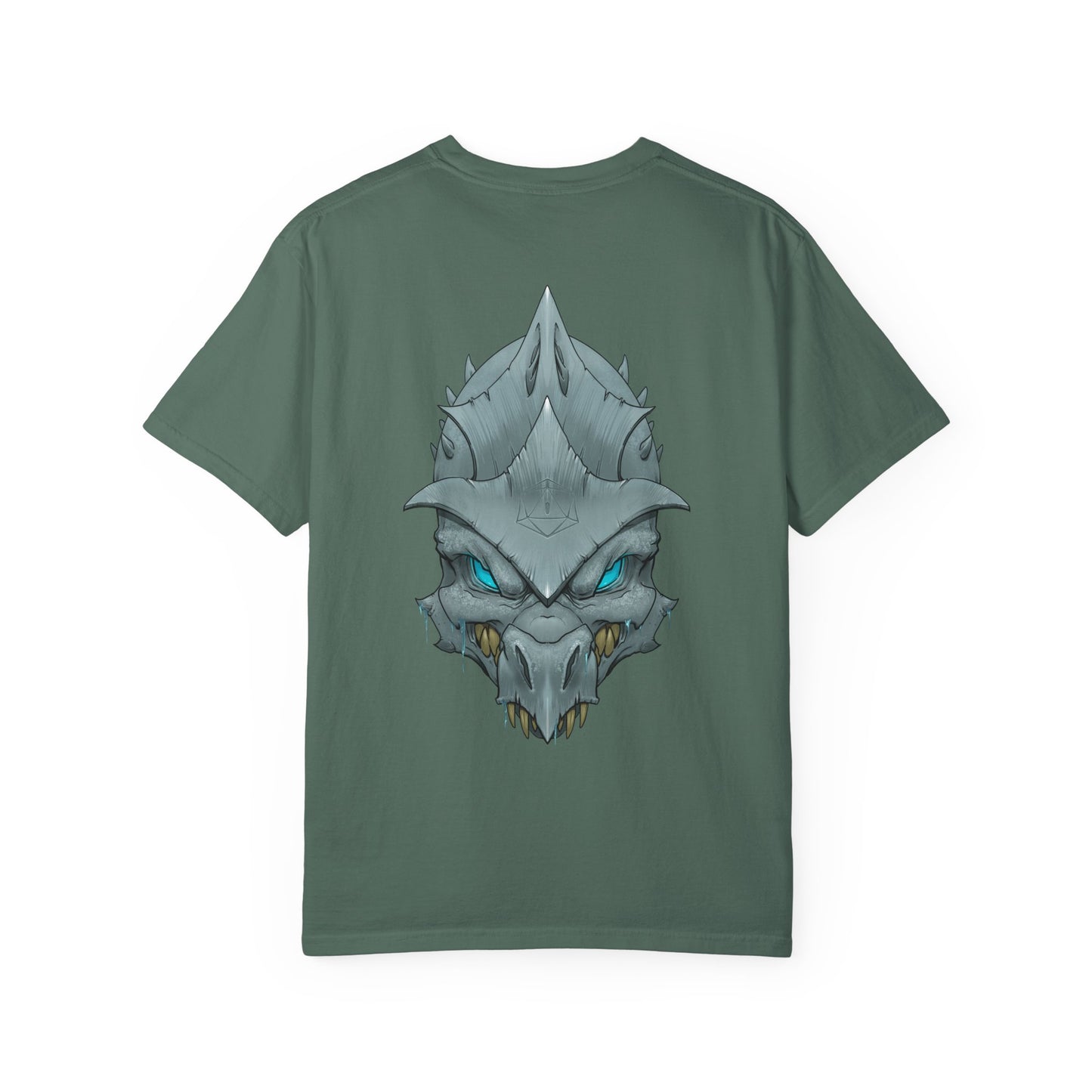Frost Dragon Skull Graphic T-Shirt