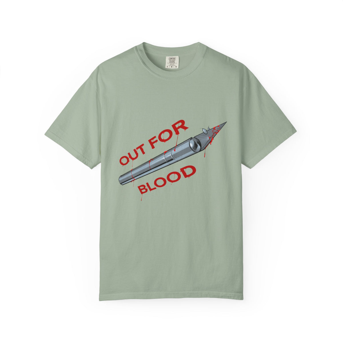 Out For Blood- Hobby Knife T-Shirt — Graphic Tee