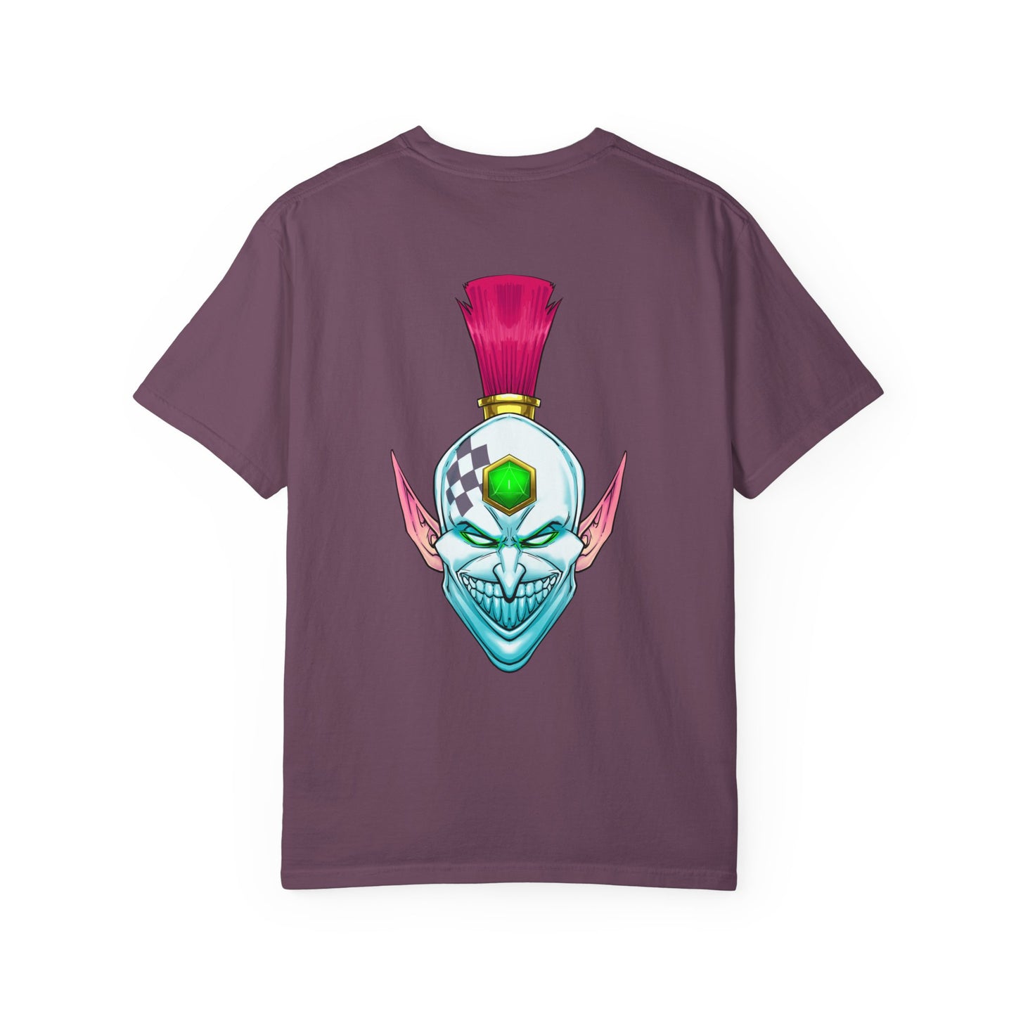 Laughing Elf Mask Graphic T-Shirt