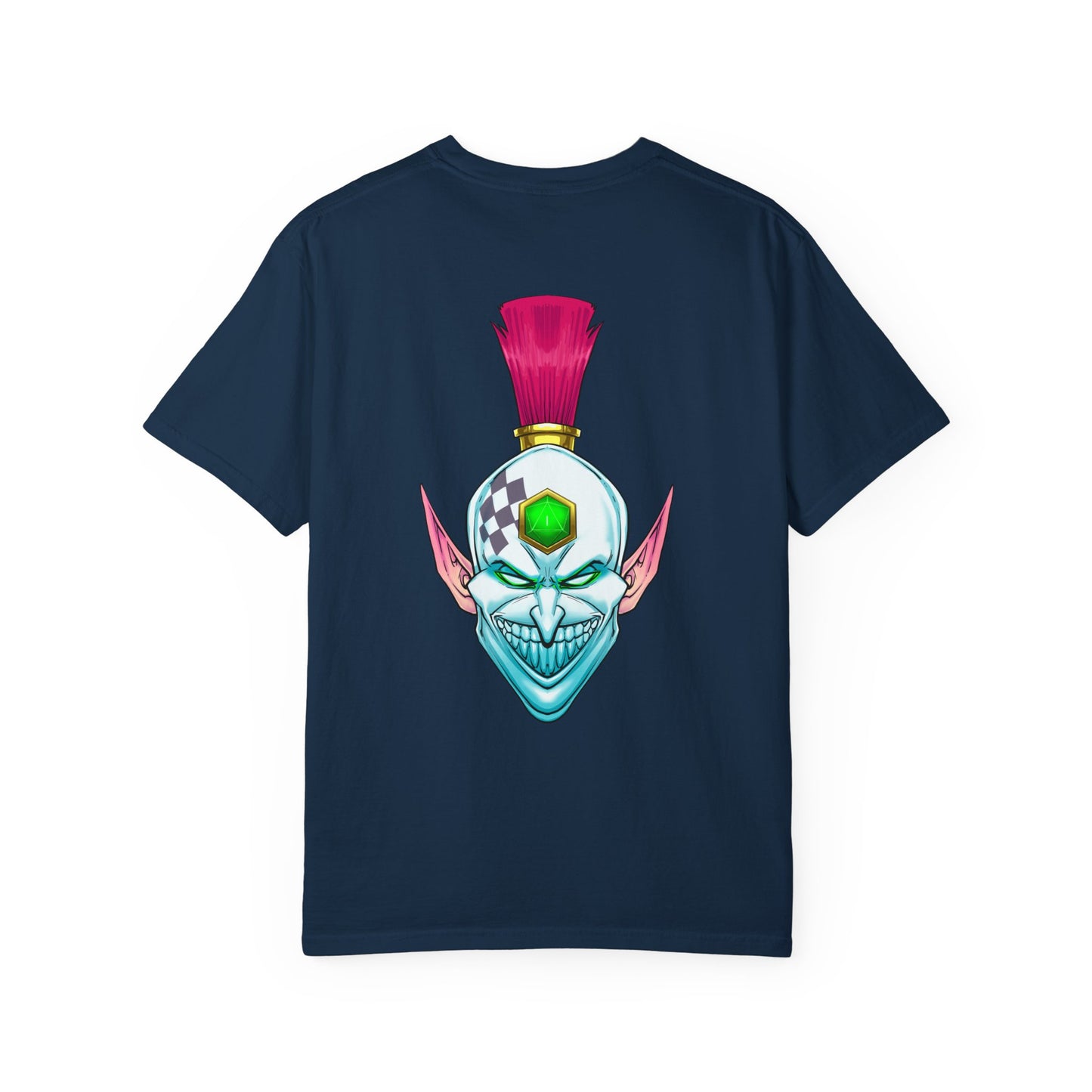 Laughing Elf Mask Graphic T-Shirt
