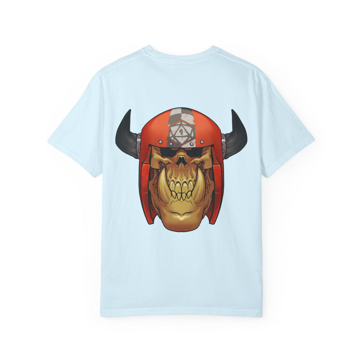 Orc Skull Helmet T‑Shirt — Graphic Tee