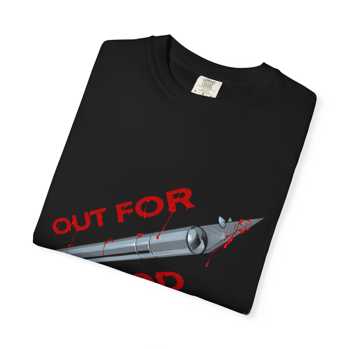 Out For Blood- Hobby Knife T-Shirt — Graphic Tee