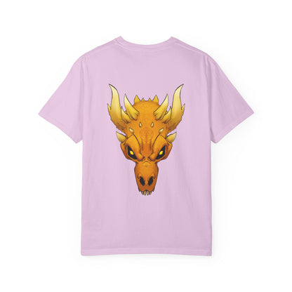Golden Dragon Skull T-Shirt — Mythic Beast Graphic Tee