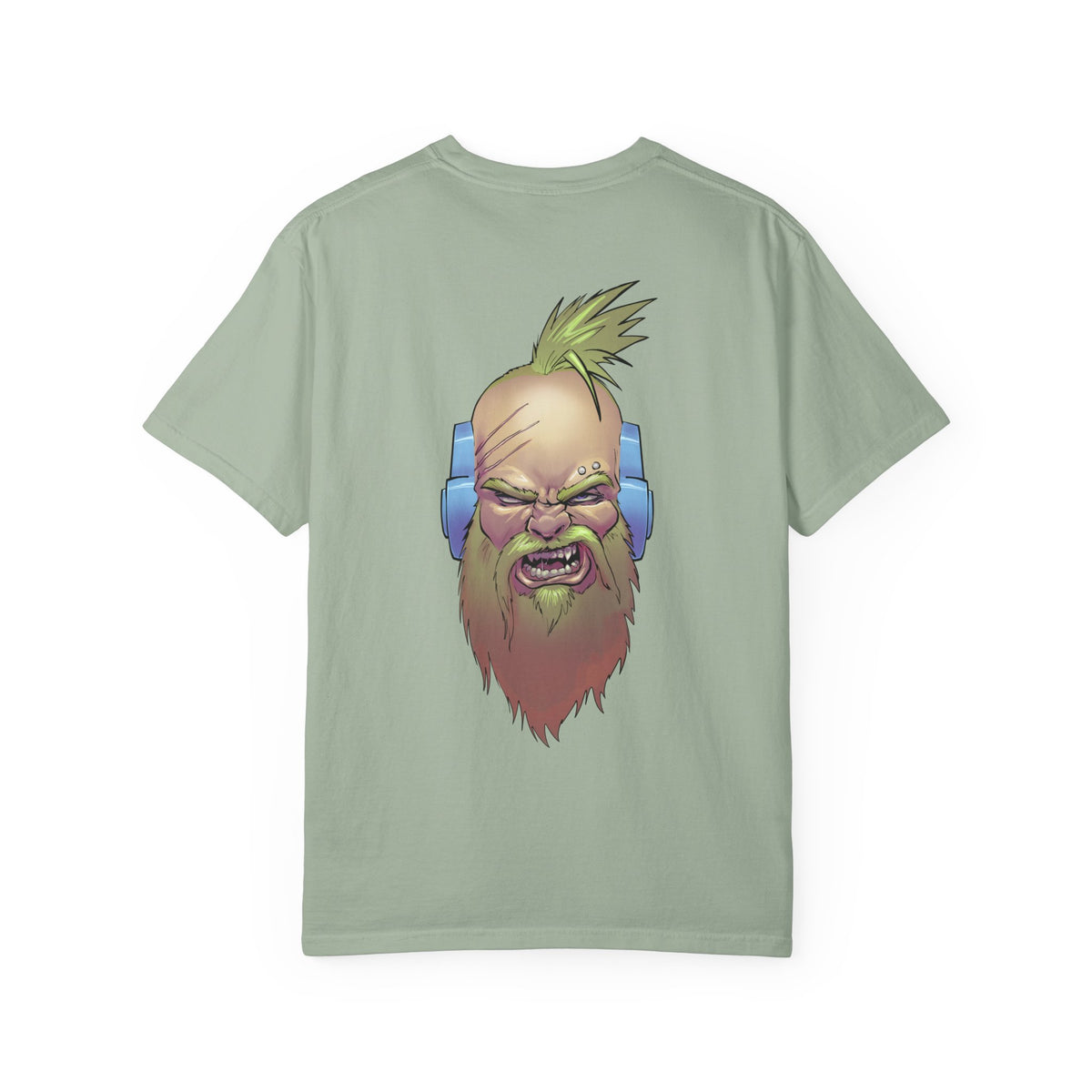 Sci-fi Viking Graphic T-shirt