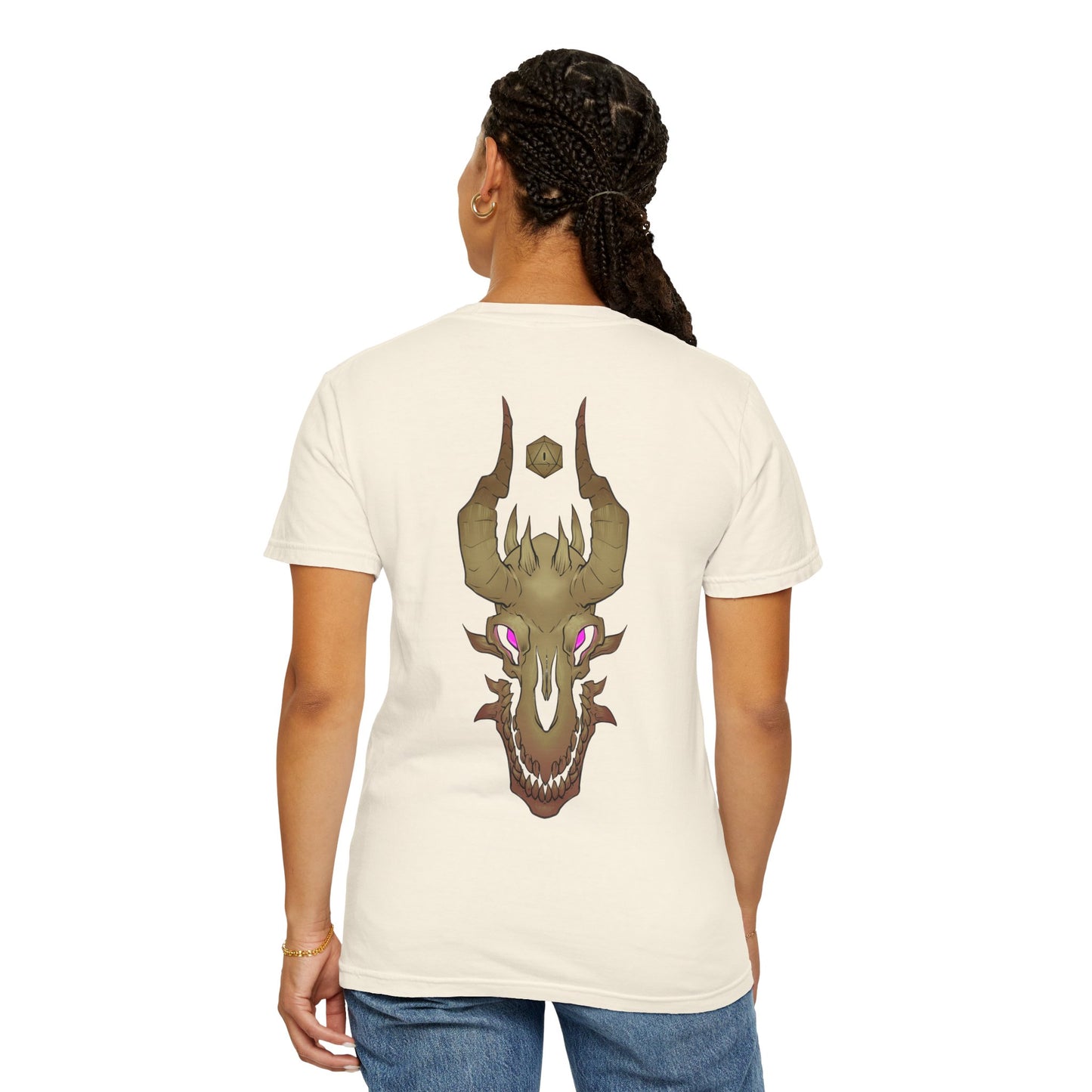 Bone Dragon Skull Graphic Tee