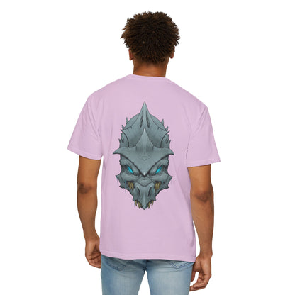 Frost Dragon Skull Graphic T-Shirt