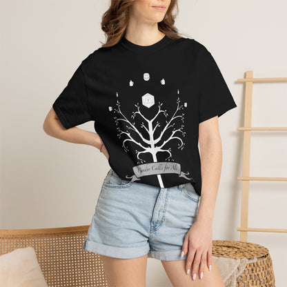 Gondor Calls for Ale White Tree Tee