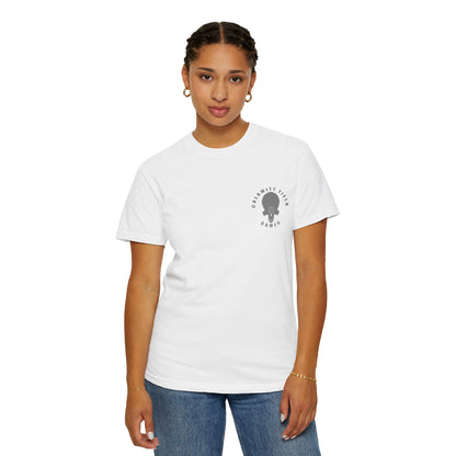 Purple Dragon Head Graphic T-Shirt