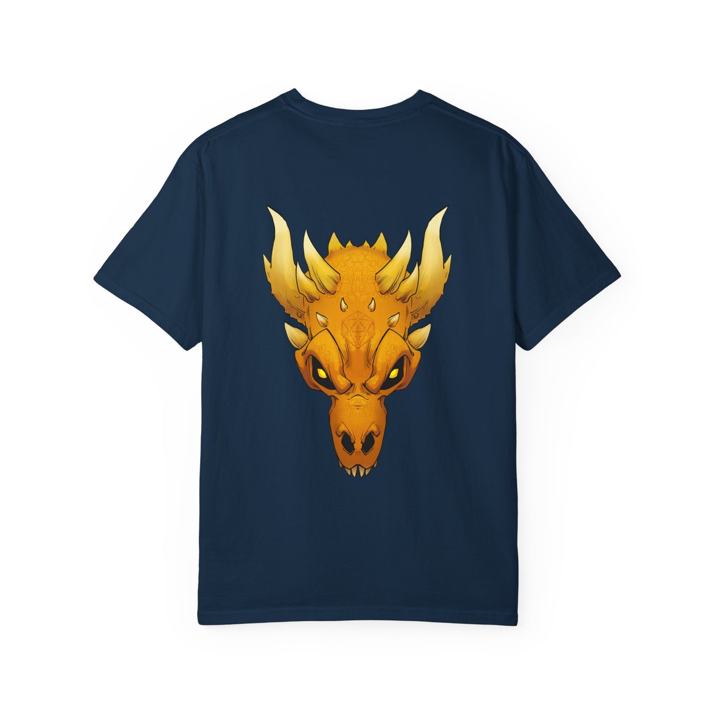 Golden Dragon Skull T-Shirt — Mythic Beast Graphic Tee