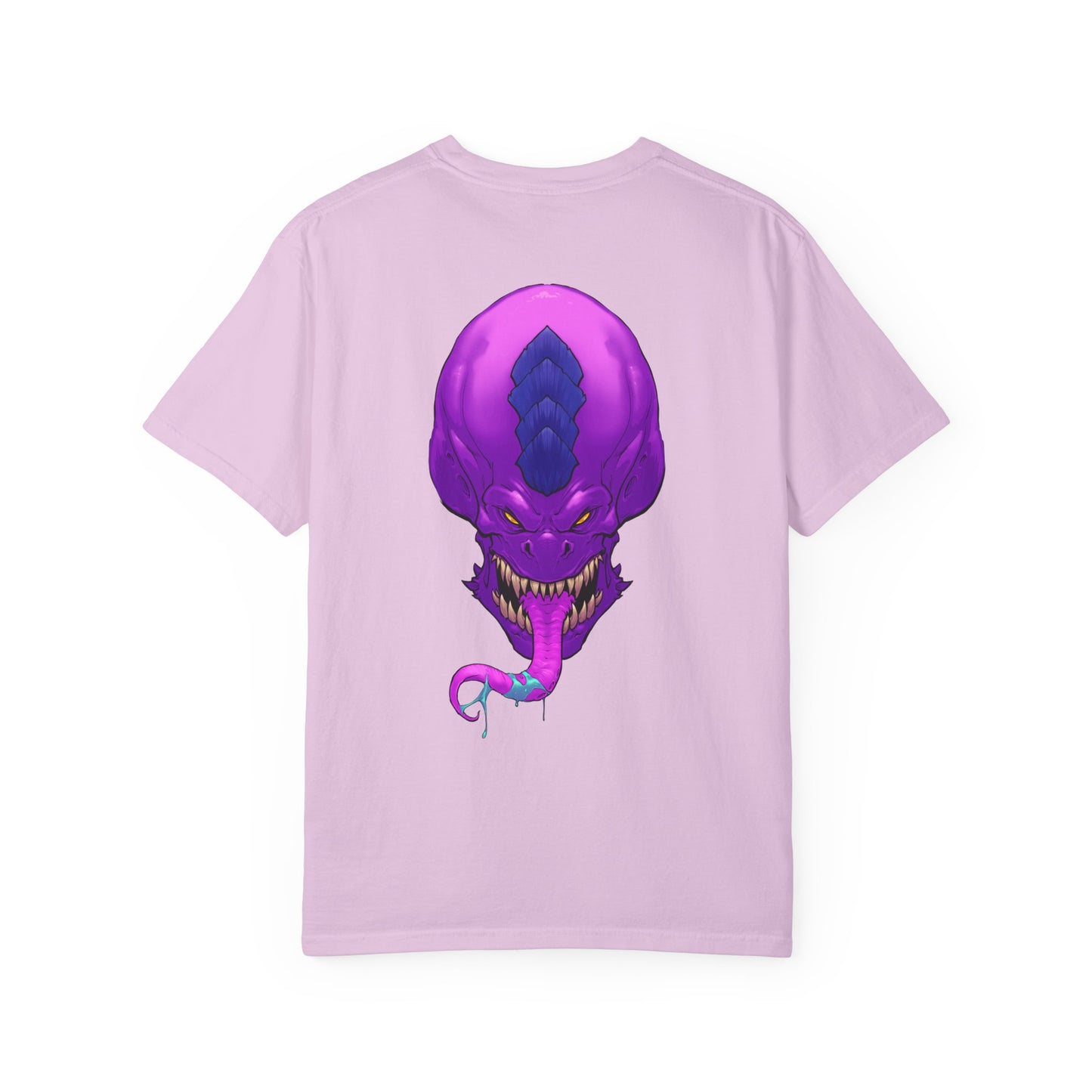 Purple Licky Alien Graphic Tee