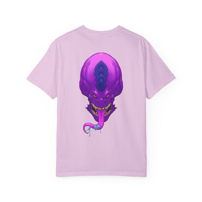 Purple Licky Alien Graphic Tee