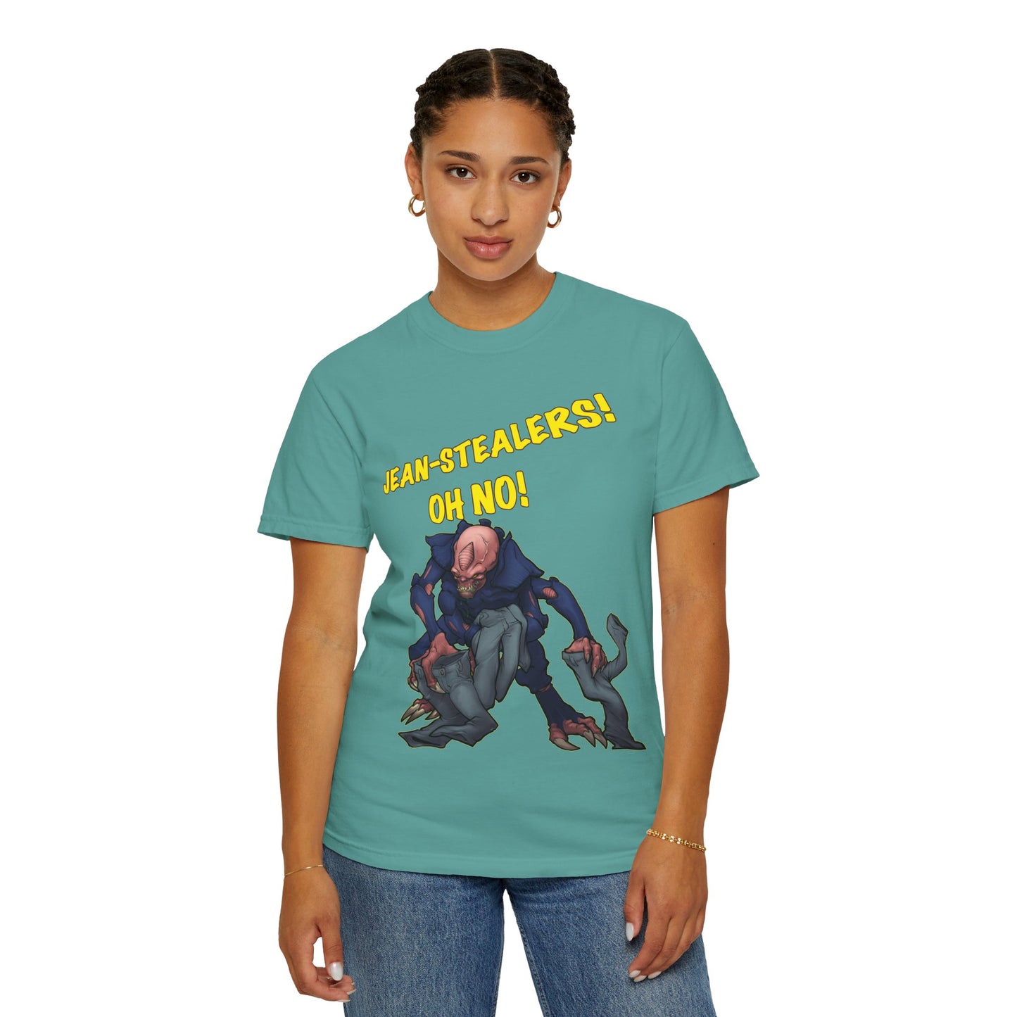 'Jean-Stealers! Oh No!' Graphic Tee