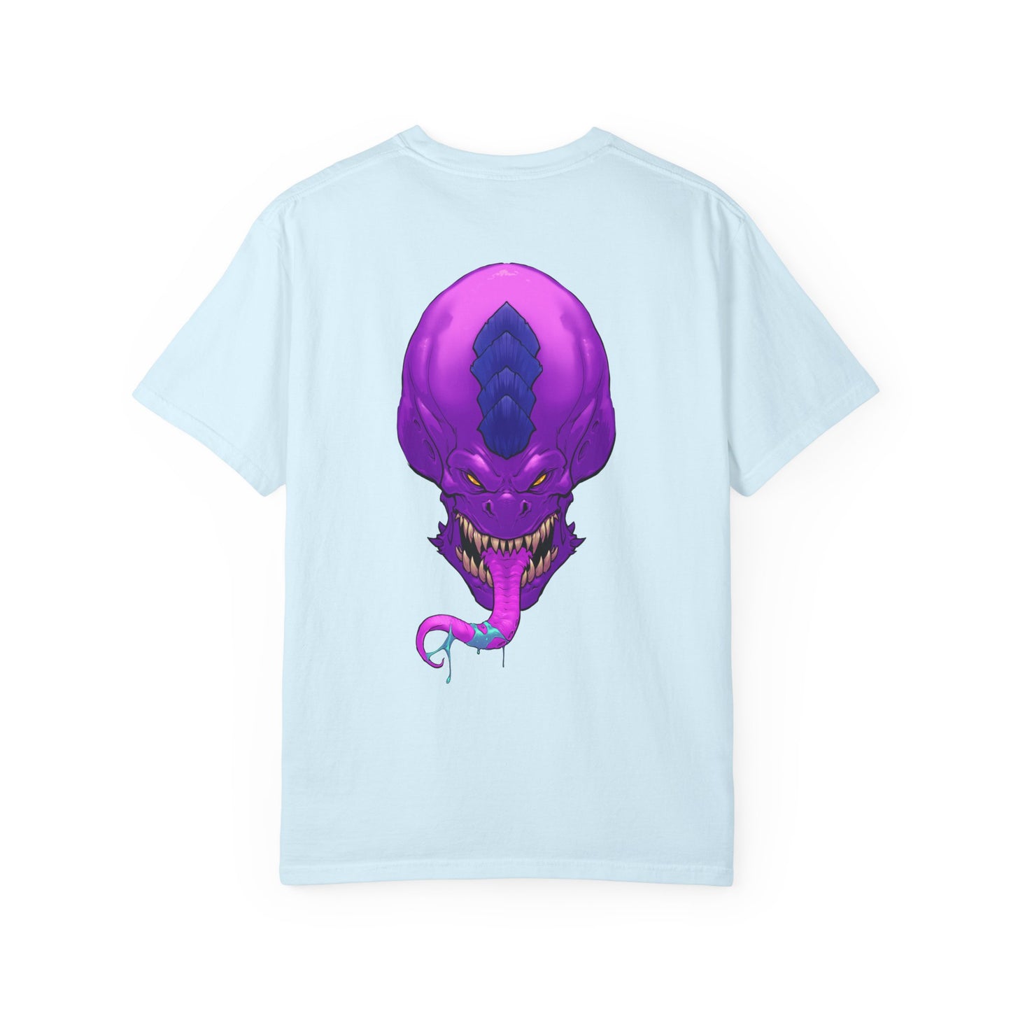 Purple Licky Alien Graphic Tee