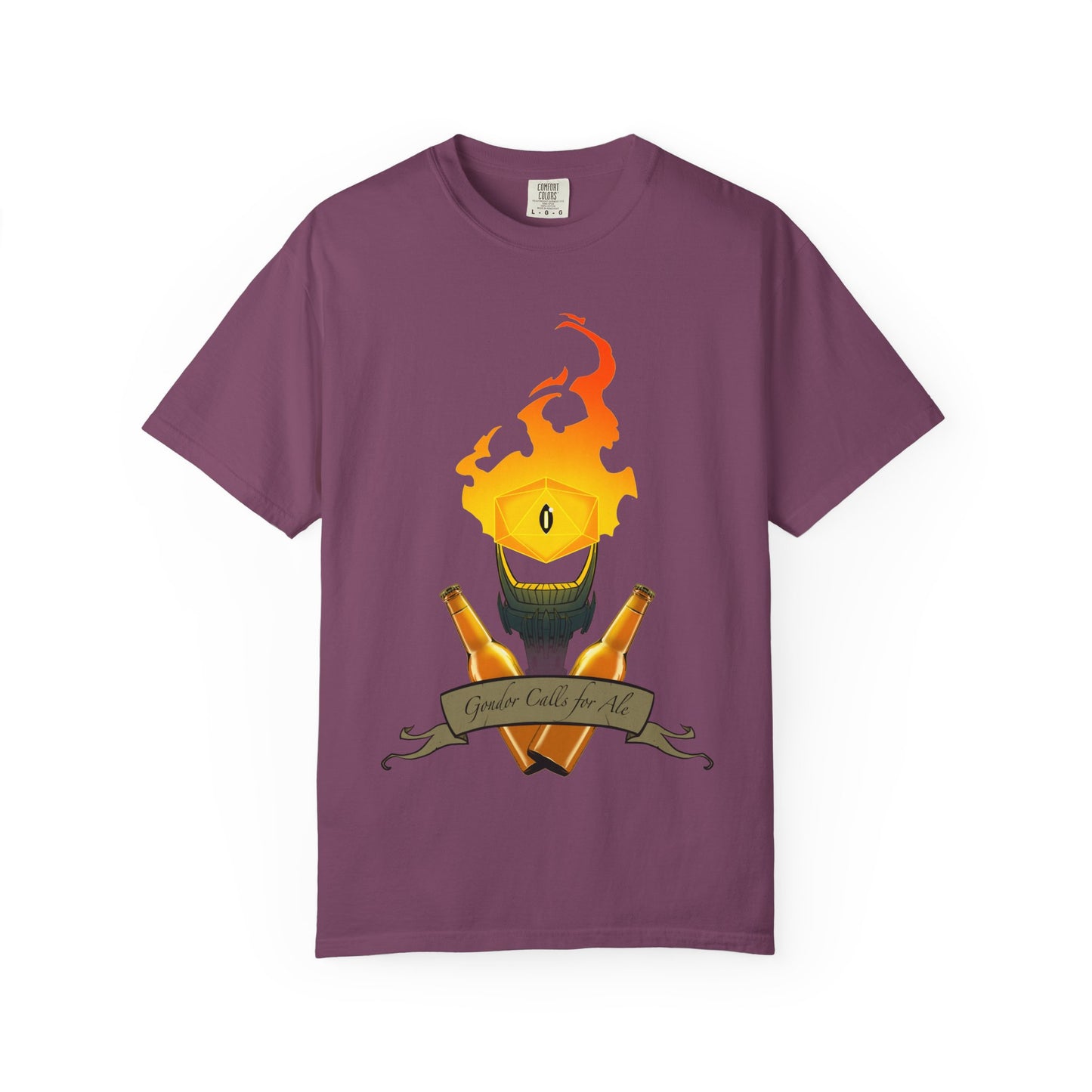 Gondor Calls for Ale Burning Eye Tee