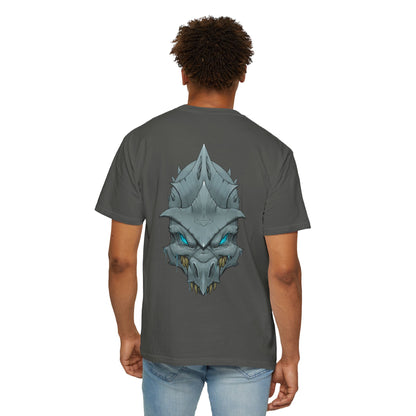Frost Dragon Skull Graphic T-Shirt