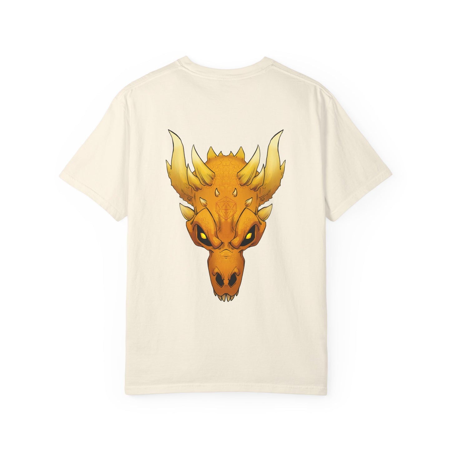 Golden Dragon Skull T-Shirt — Mythic Beast Graphic Tee