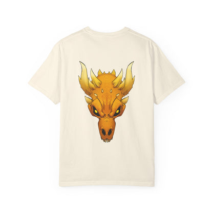 Golden Dragon Skull T-Shirt — Mythic Beast Graphic Tee