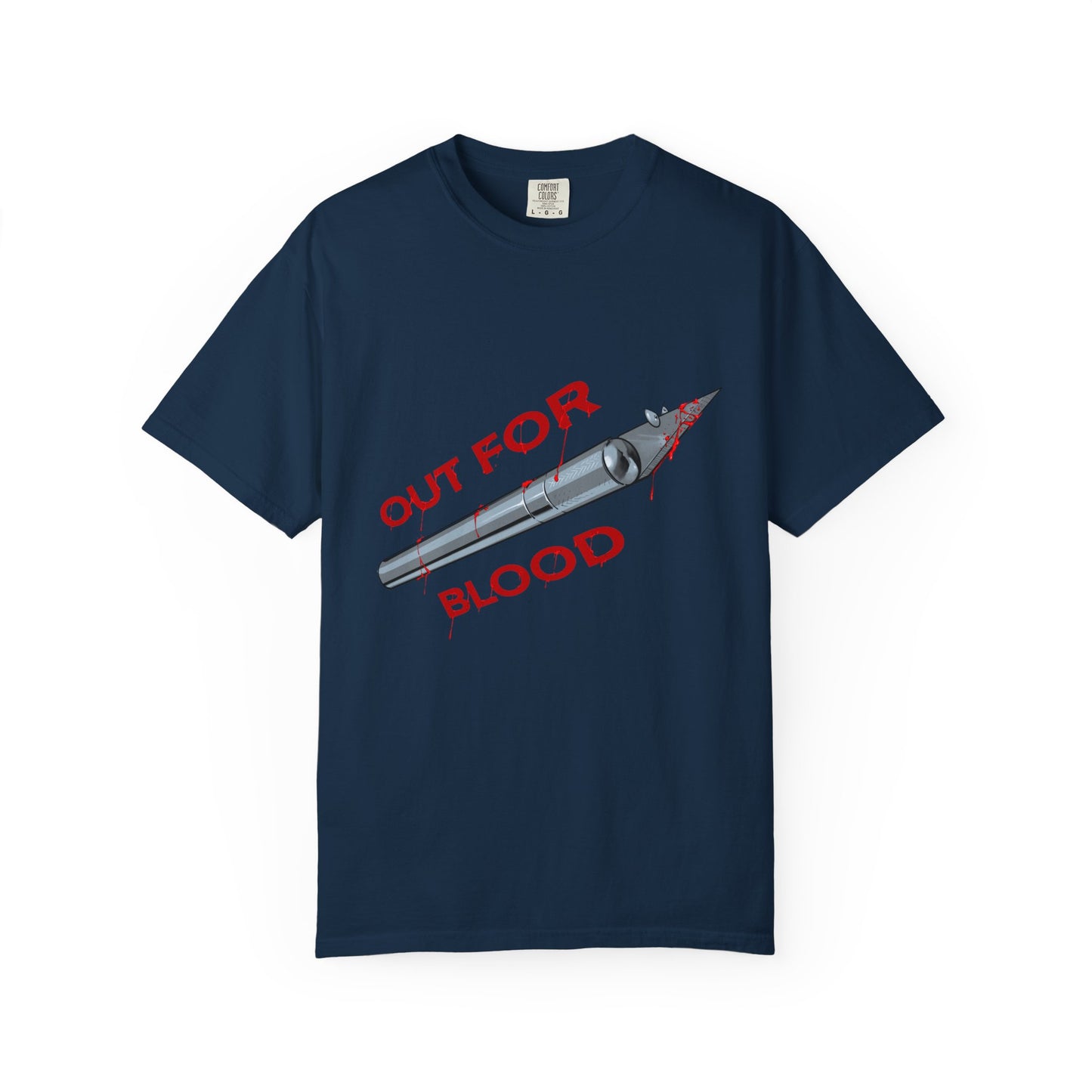 Out For Blood- Hobby Knife T-Shirt — Graphic Tee