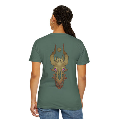 Bone Dragon Skull Graphic Tee