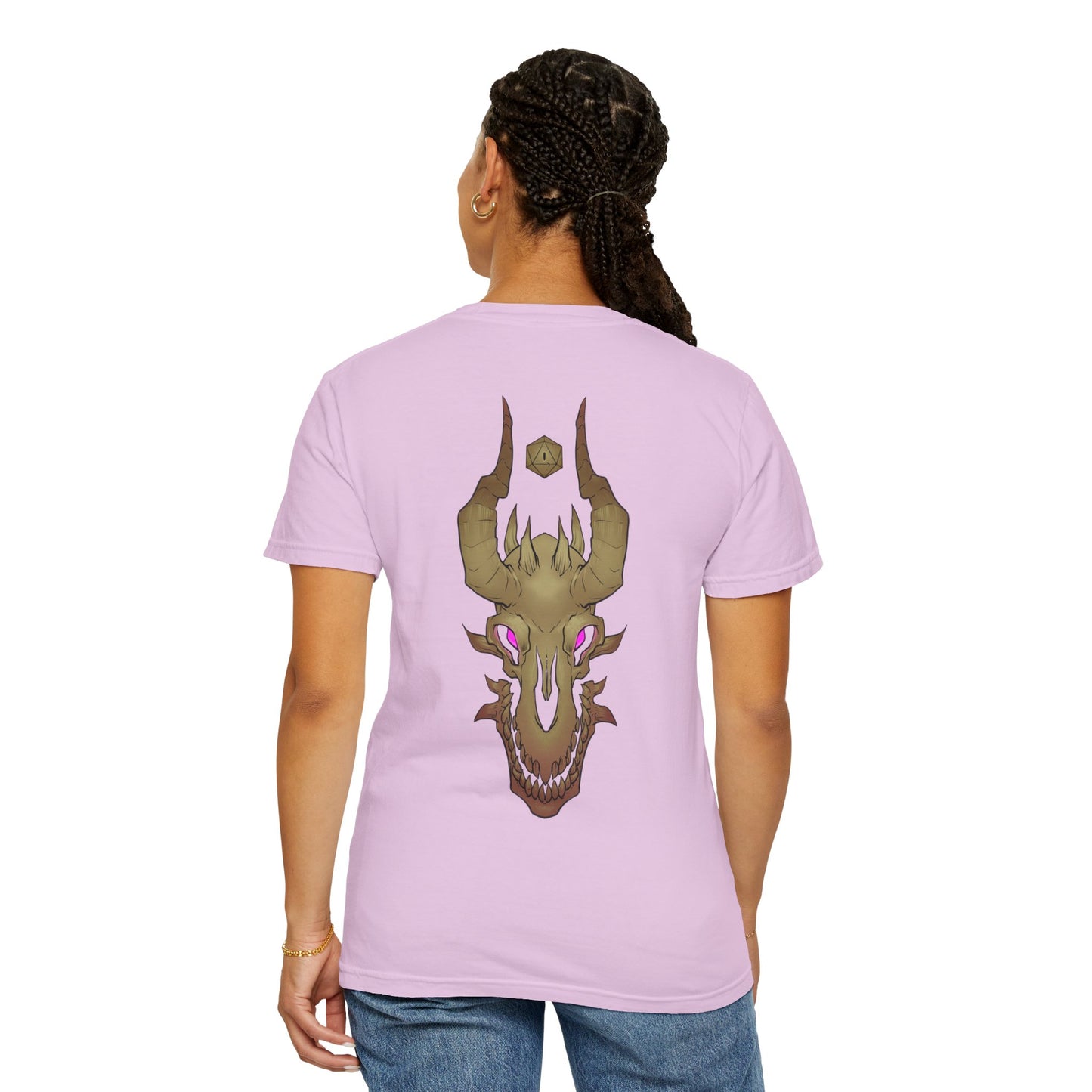 Bone Dragon Skull Graphic Tee