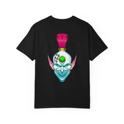Laughing Elf Mask Graphic T-Shirt