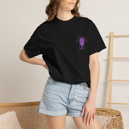 Purple Licky Alien Graphic Tee