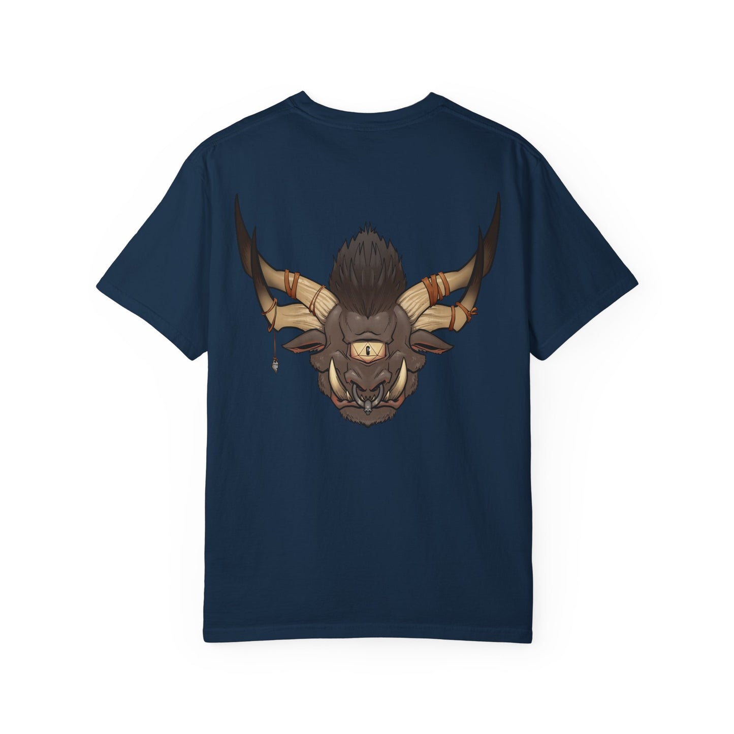 Cyclops Beast Graphic T-Shirt — Horned Beast Design