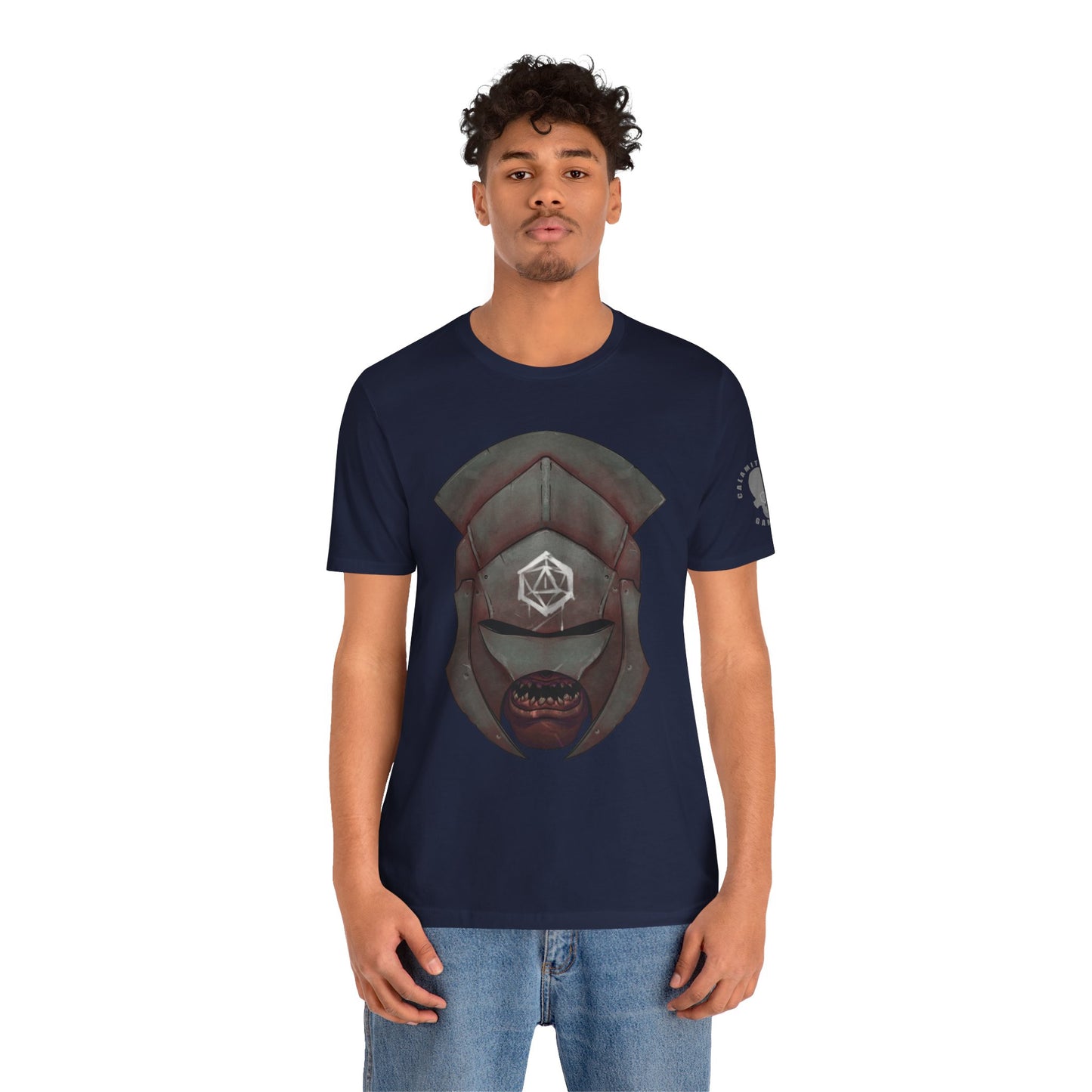 Orc white Hand Warrior Helmet T-Shirt